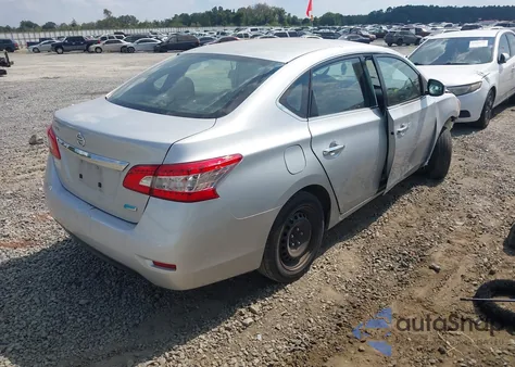 2014 Nissan Sentra S z USA, uszkodzony, nr VIN 3N1AB7AP2EY213633